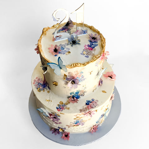 Dreamy Delight Tiered Cake