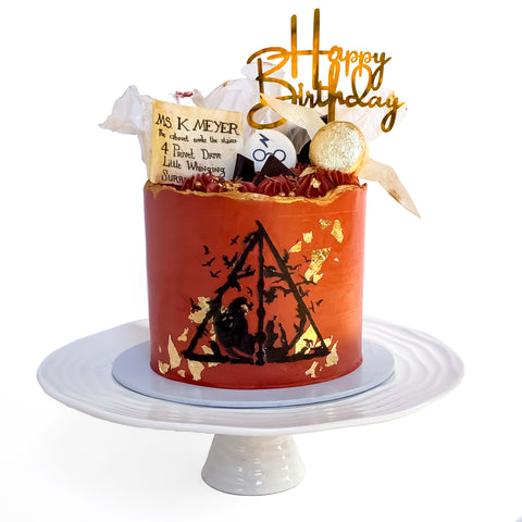 Harry Potter Deathly Hallows Cake