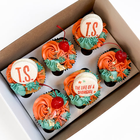 The Life of a Showgirl Cupcakes