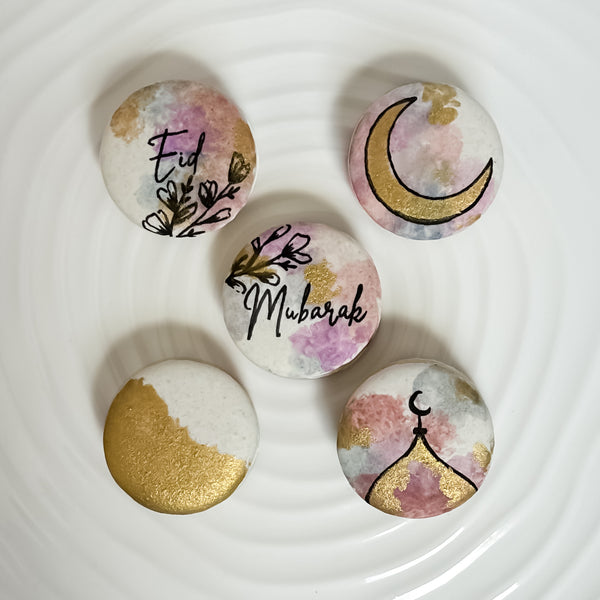 Eid | Pastel Dreams Painted Macarons