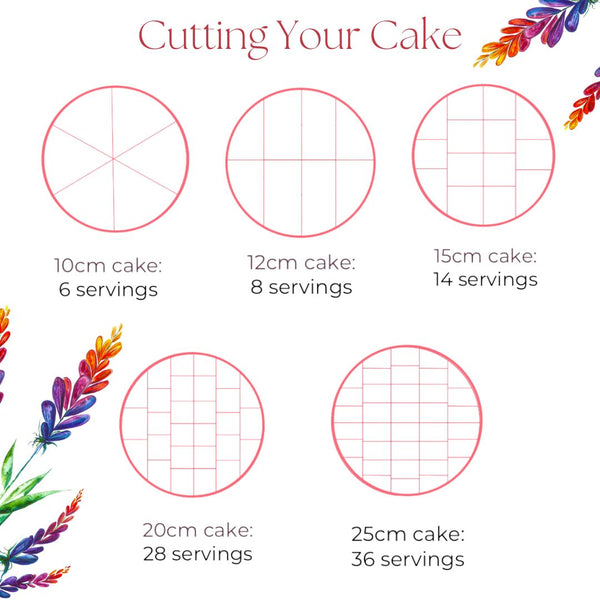 Lovely Lilac Predesigned Cake