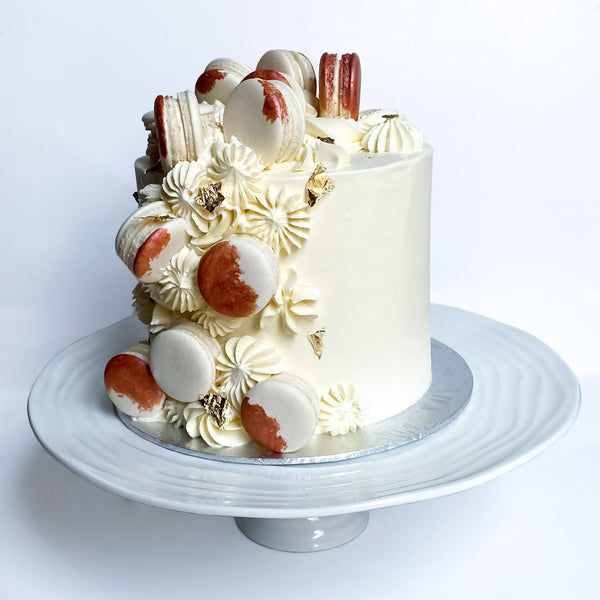 Macaron Waterfall Predesigned Cake