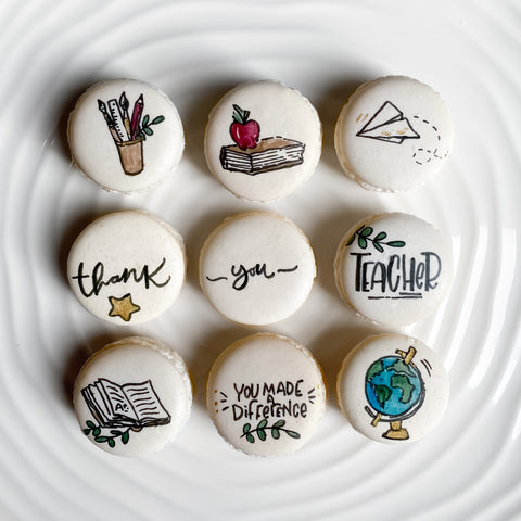 Teacher Appreciation Macarons