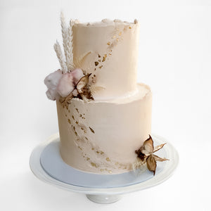 Boho Beauty Predesigned Two Tier Cake