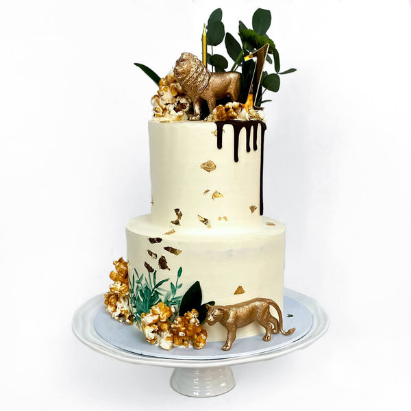 Wild Thing Predesigned Two Tier Cake