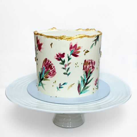 Love Local Handpainted Predesigned Cake