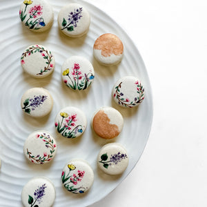 Flower Macarons