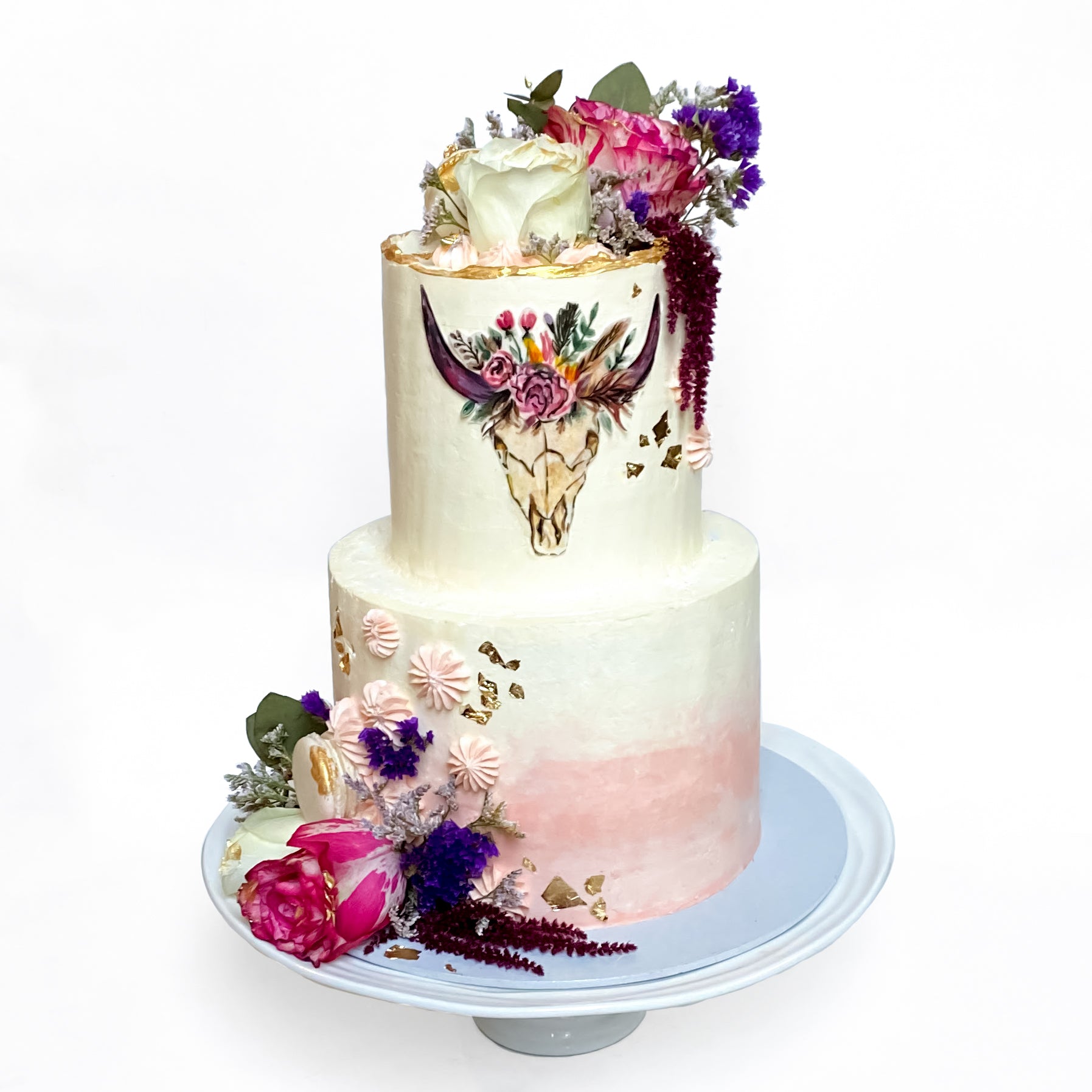 Boho Bliss Tiered Cake