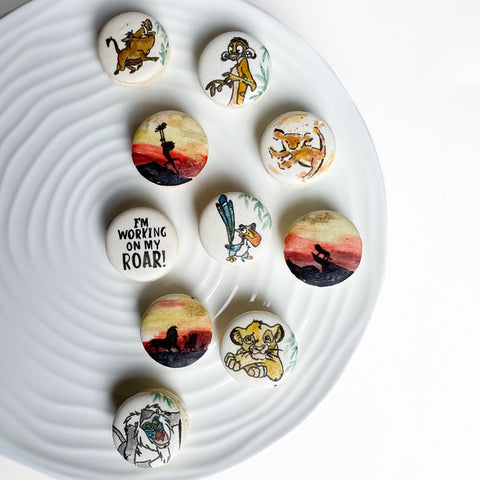 Lion King Disney Macarons