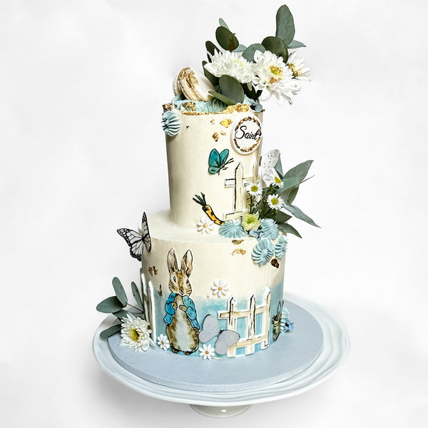 Peter Rabbit Predesigned Two Tier Cake